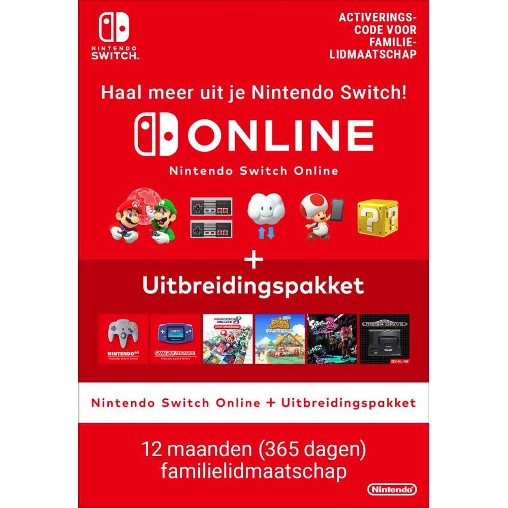 Nintendo switch with sales family membership